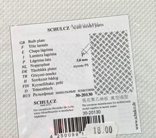 Schulcz - Struktur Platten 2 Tränen 19x29cm - 3 Stück