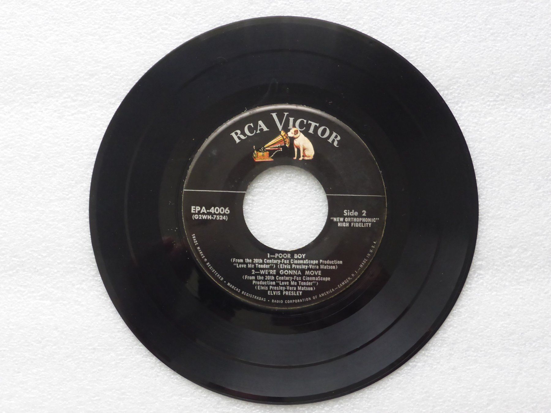 Schallplatten: Vinyl Single   EP   ELVIS PRESLEY – Gebraucht aus Küssnacht am Rigi von Mondkinder 2
