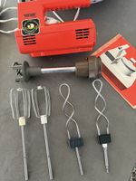 Handmixer Turmix 150 mit Zubehoer rot gebrauchter Zustand