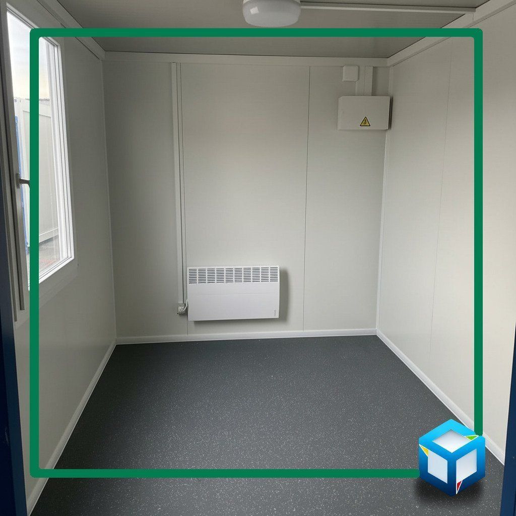 Baucontainer: Bürocontainer & Baucontainer – Neu und originalverpackt aus Zofingen von EUROmodul 3