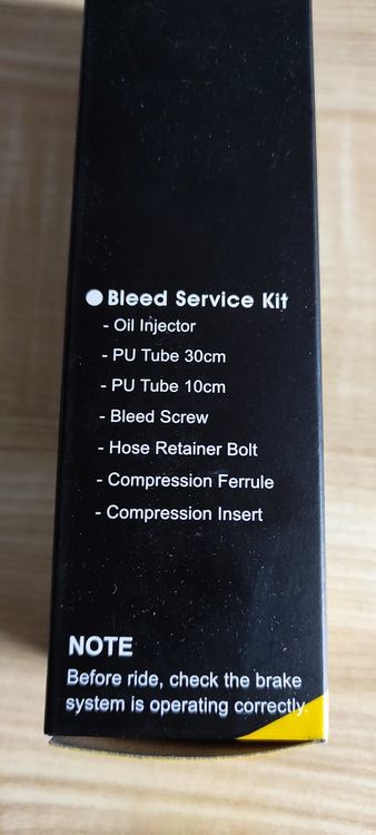 tektro basic bleed kit