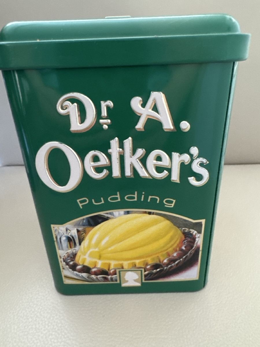 Recipients et similaires: Dr. A. Oetker's Pudding Blechdose  – D'occasion à Zürich par Smarties13 2