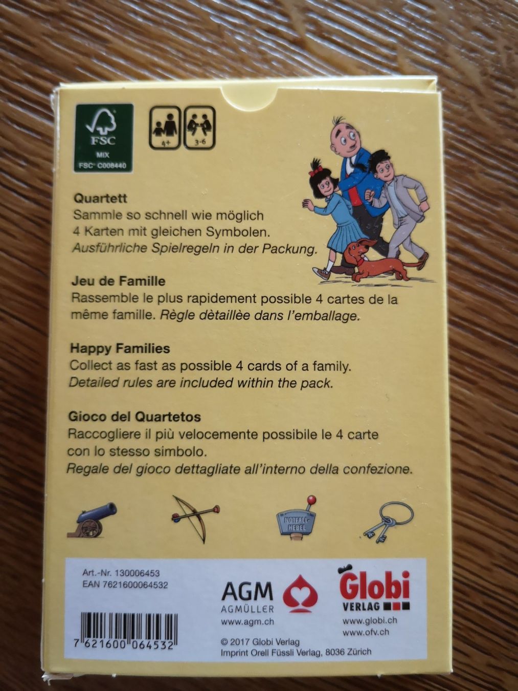Giochi: Papa Moll Quartett – Nuovo (secondo la descrizione) da Vordemwald venduto da Esel04 1