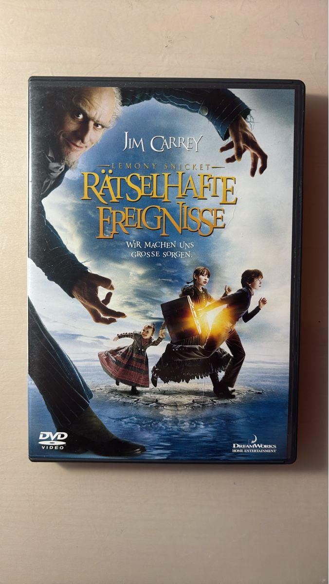 Tutti i DVDs: DVD: Lemony Snicket - Rätselhafte Ereignisse mit Jim Carrey – Nuovo (secondo la descrizione) da Ruswil venduto da Slivio_
