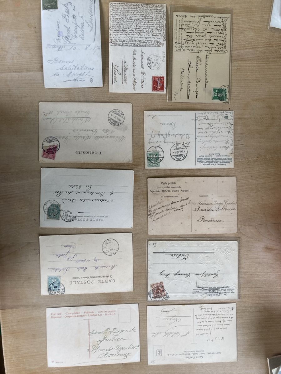 Cartoline postali: Konvolut antike Postkarten – Usato da Herisau venduto da Sifgana 4