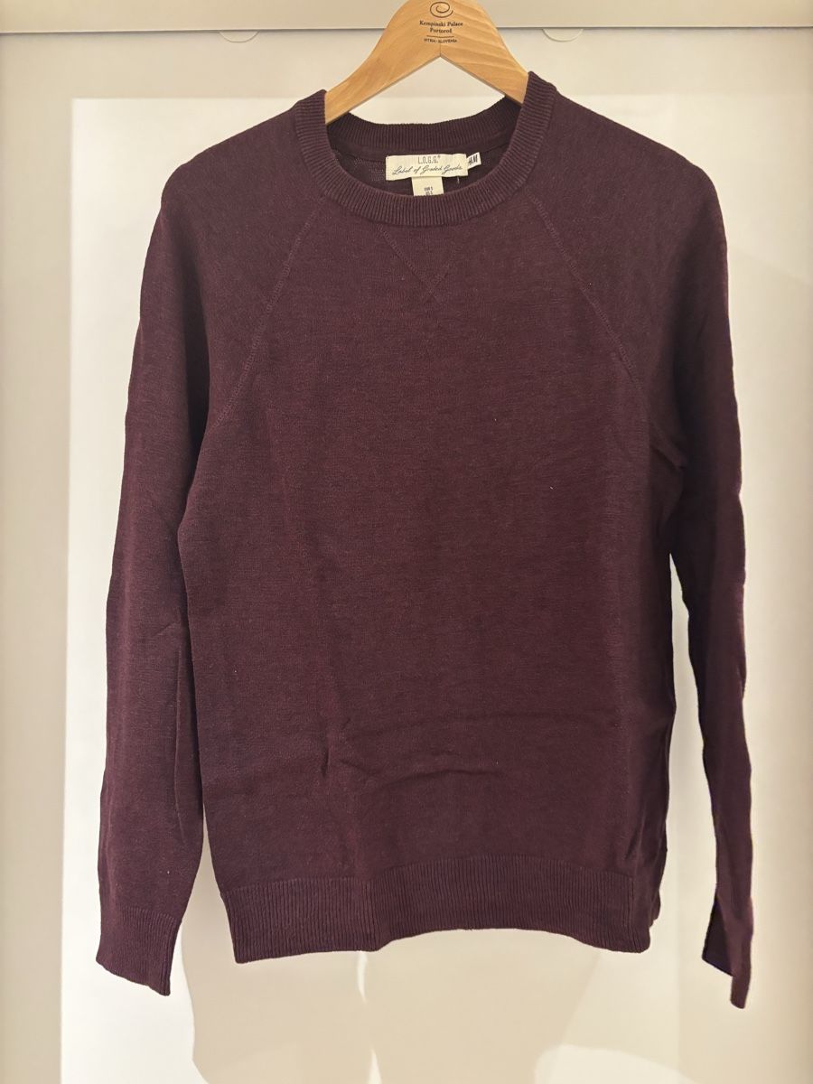 H&M Pullover & Sweatshirts: H&M L.O.G.G. Sweater, Small, Burgundy – Gebraucht aus Zürich von Keller110