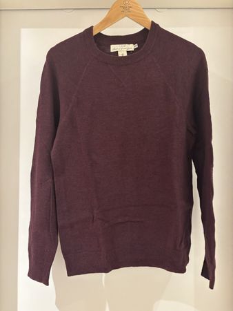 H&M L.O.G.G. Sweater, Small, Burgundy