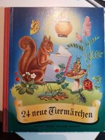 antikes Kinder Buch: 24 neue Tiermärchen von 1953 Néstle