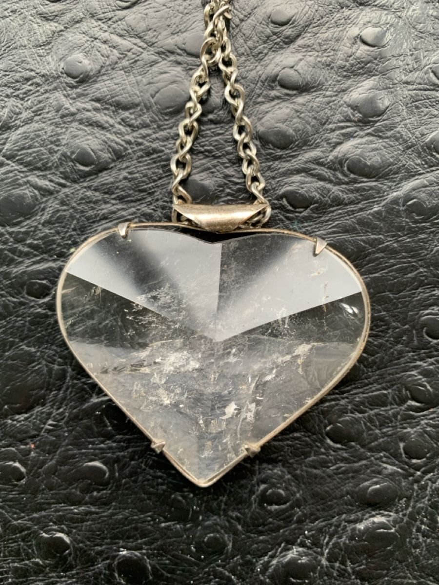 Catenine: Kristall Herz Kette – Usato da Birsfelden venduto da Exclusivity 1