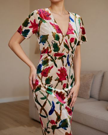 Robe fleurie Zara