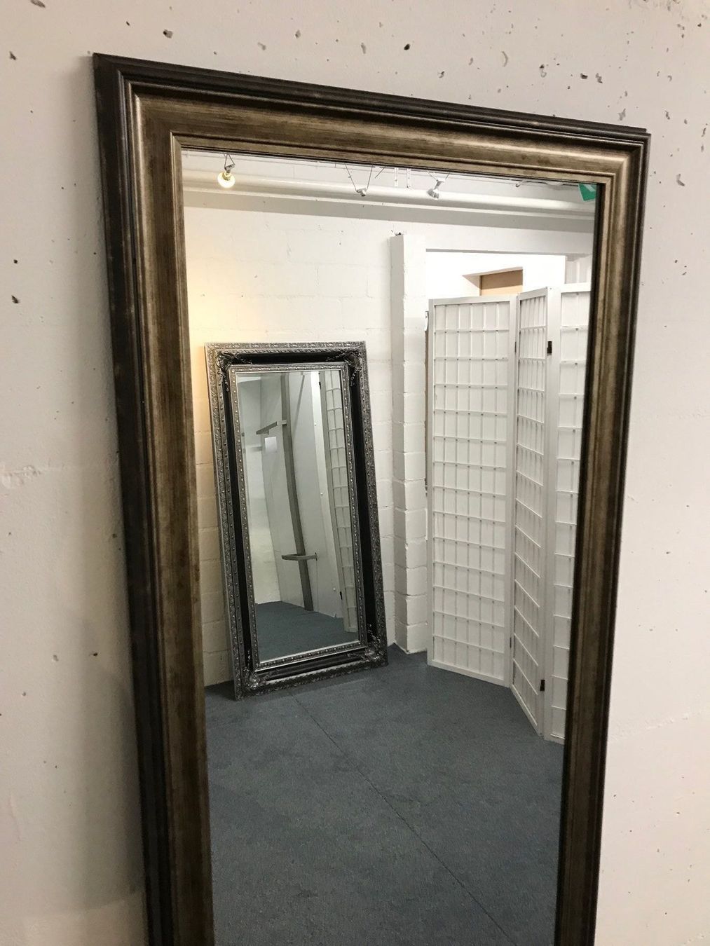 Specchi: Spiegel SARI Rahmen alt silber 65 x 185 – Nuovo e nell'imballaggio originale da Unterentfelden venduto da moebelrufli 1