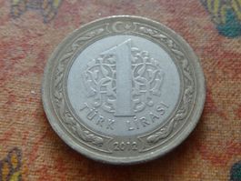 TURQUIE  1 Lirasi  2012