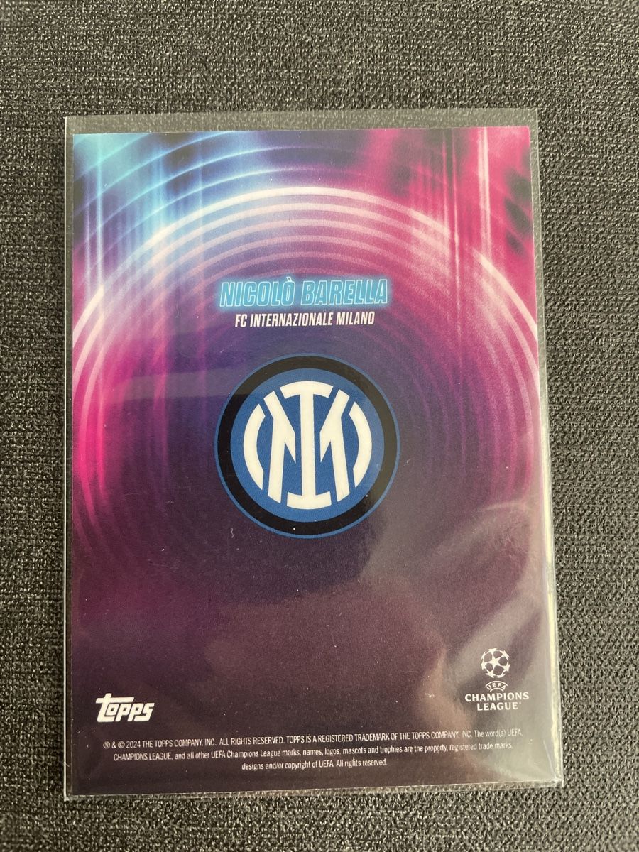Topps Carte collezionabili: Topps Show Time Nicolo Barella Internazionale Milano – Nuovo (secondo la descrizione) da Burgdorf venduto da Sports_Cards_3400 1
