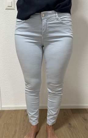 MAC Dream Skinny Jeans hellblau Gr. 36/28 Sommer-Look