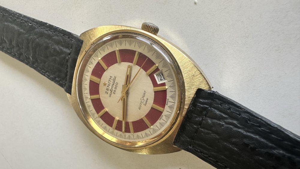Zenith Orologi: Zenith Autosport Luxe 28800 Vintage - Montre Homme Rare! – Usato da Colombier NE venduto da manupsin 4