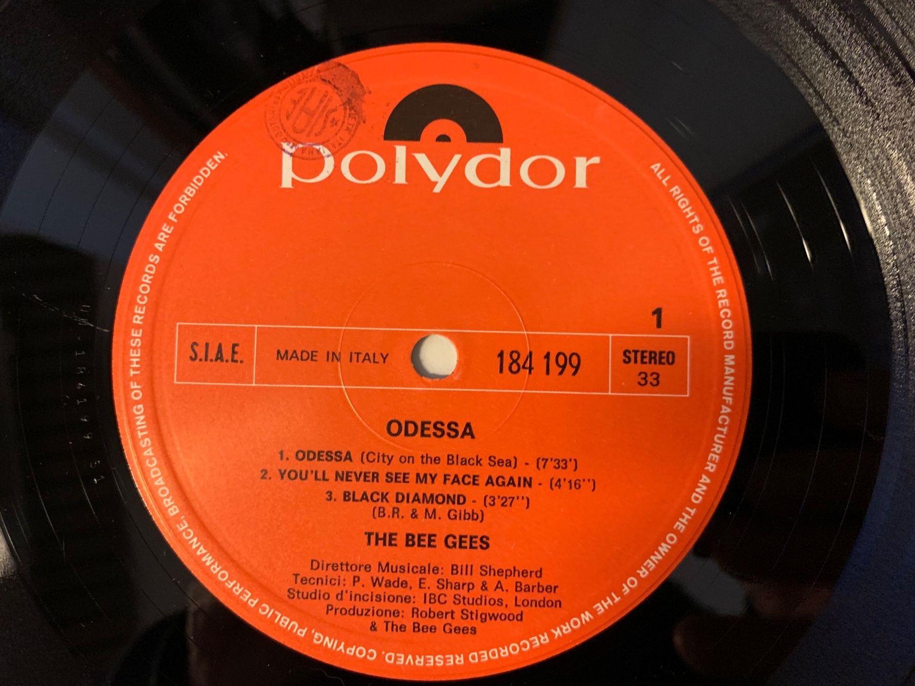 Dischi in vinile: Bee Gees - Odessa – Usato da Aesch BL venduto da BlueMusicRecords 3