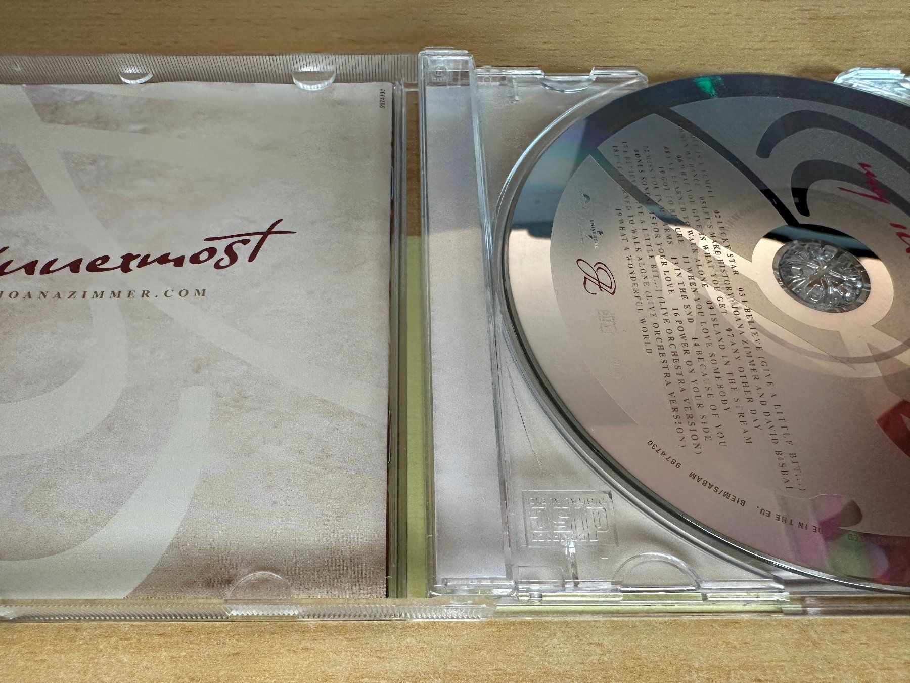 CDs: Joana Zimmer – My Innermost – Gebraucht aus Rikon im Tösstal von Alpenmutz 2