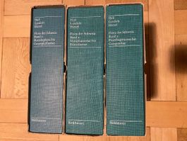 Hess Landolt Hirzel. Flora der Schweiz, Band 1-3