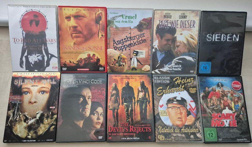 Tutti i DVDs: 30 x DVD Gemischt – Usato da Wettingen venduto da Reviled 2