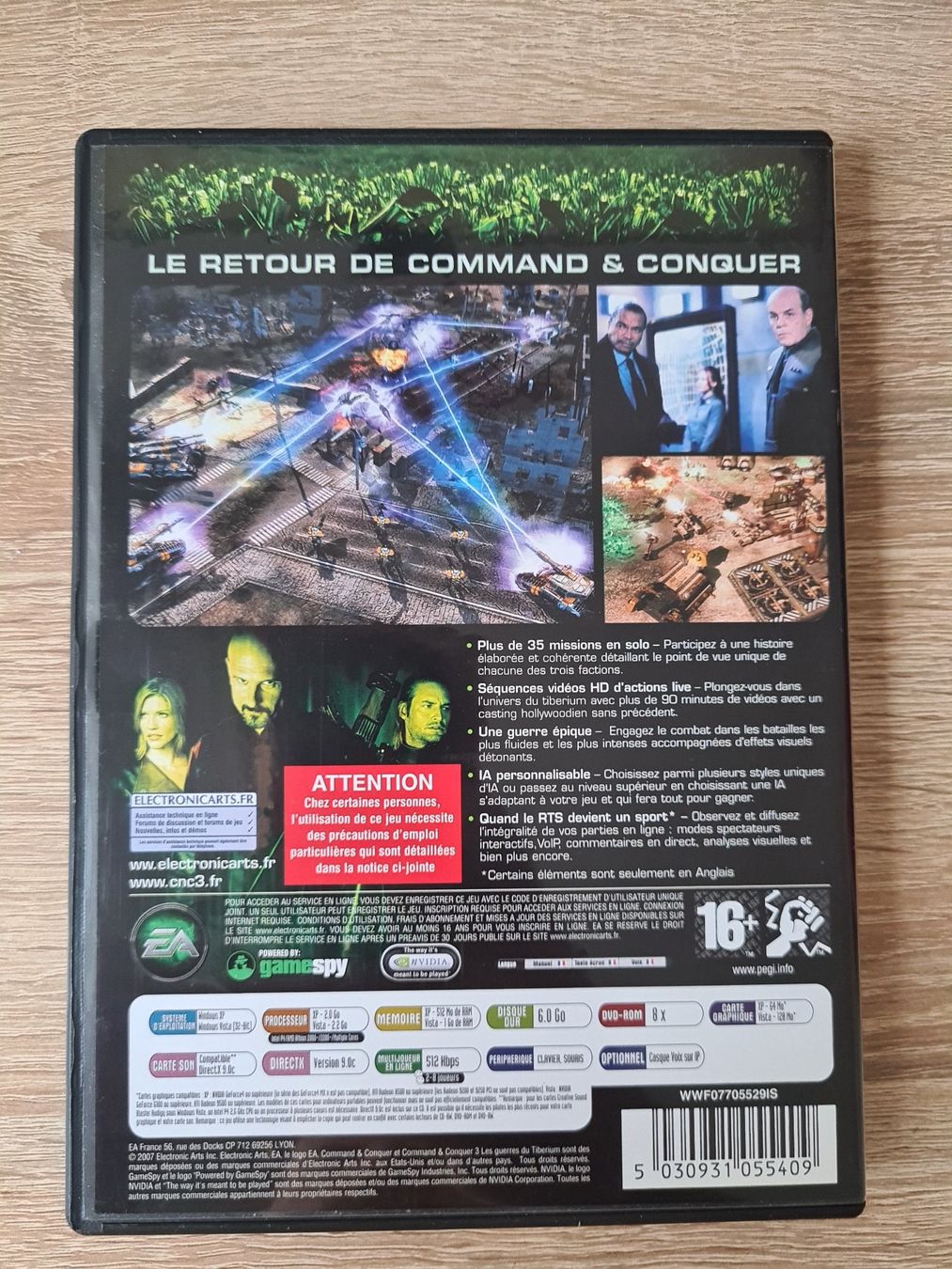 Spiele: Command & Conquer 3: Les Guerres du Tiberium (French) - PC – Gebraucht aus Carouge GE von Franllo 1