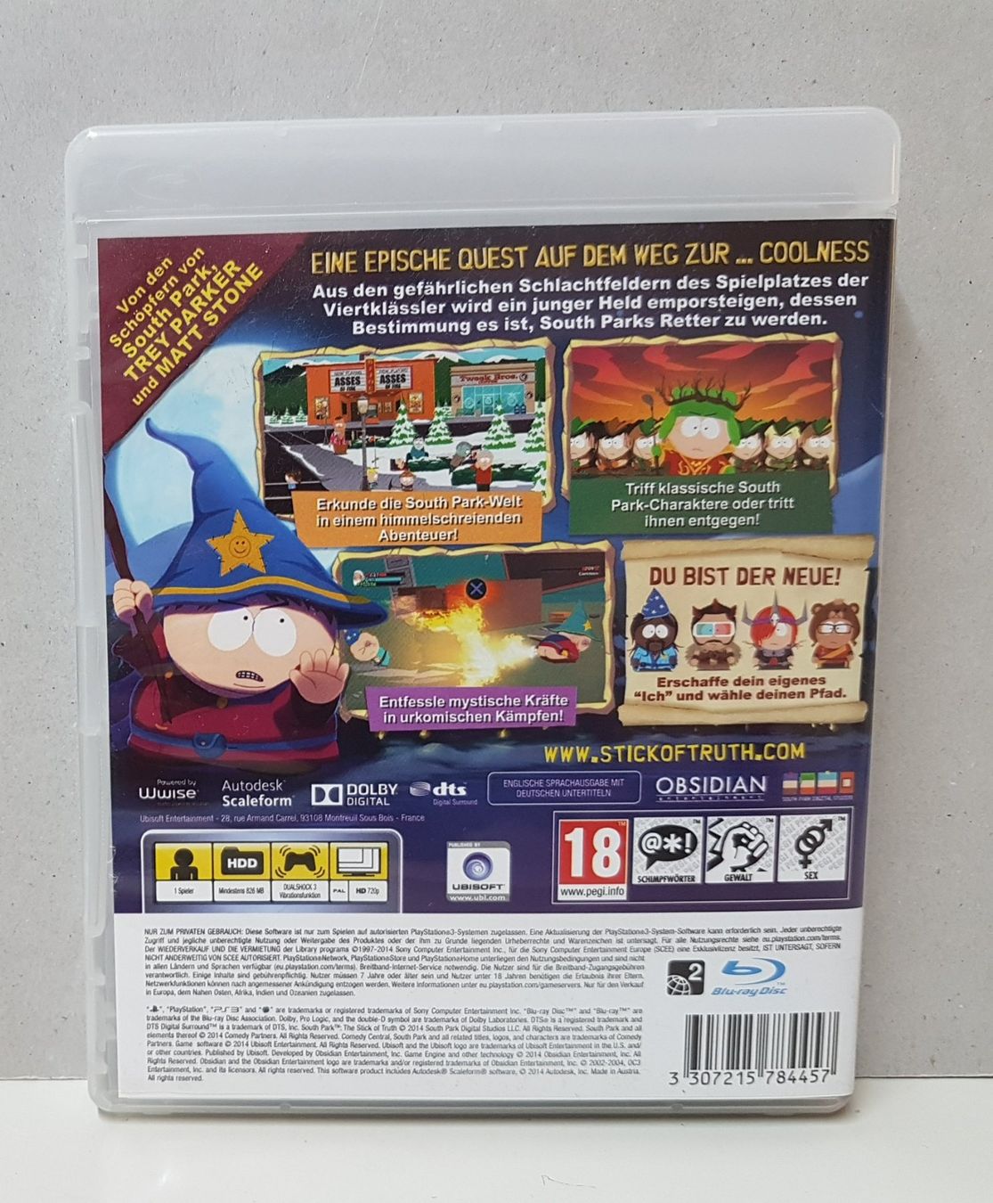 Sony Spiele: South Park Der Stab der Wahrheit   PS3 – Gebraucht aus Schüpfheim von Games_Spielkonsolen 3