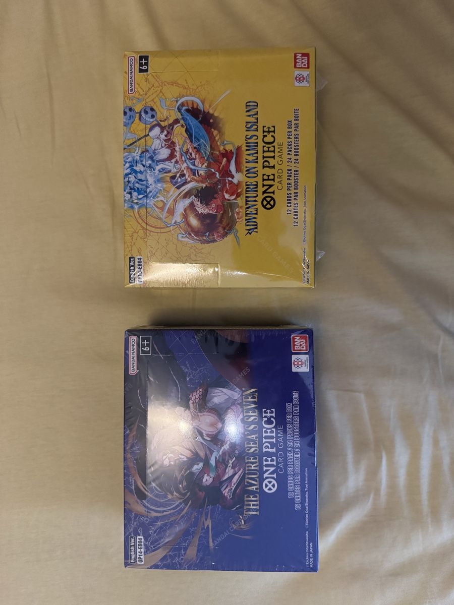 Bandai Sammelbilder & Trading cards: One Piece Card Game Two Booster Boxes Sealed – Neu und originalverpackt aus Schlieren von Villy87