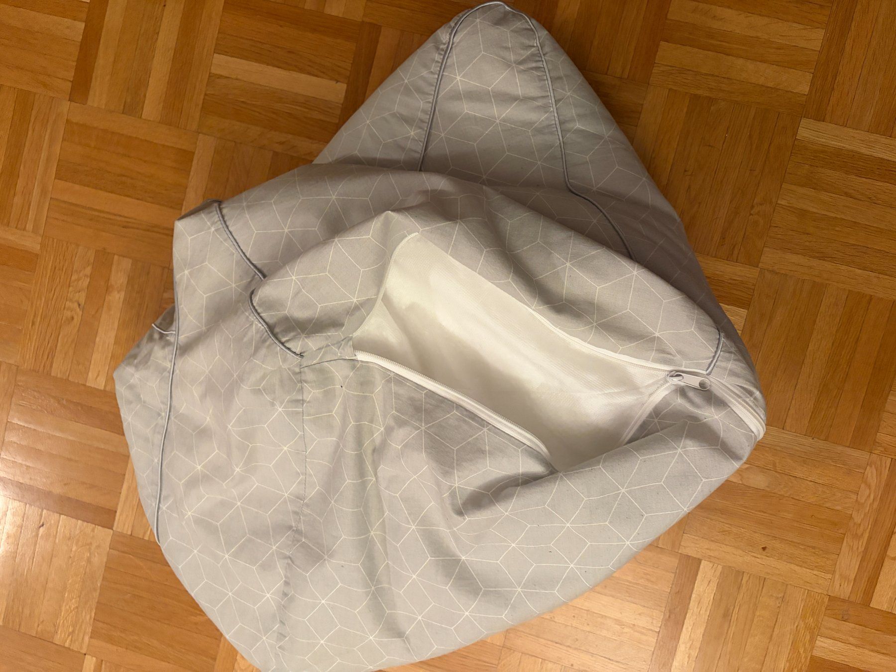 Sessel: Kinder Sitzsack grau – Gebraucht aus Uster von SchniSchna12 2