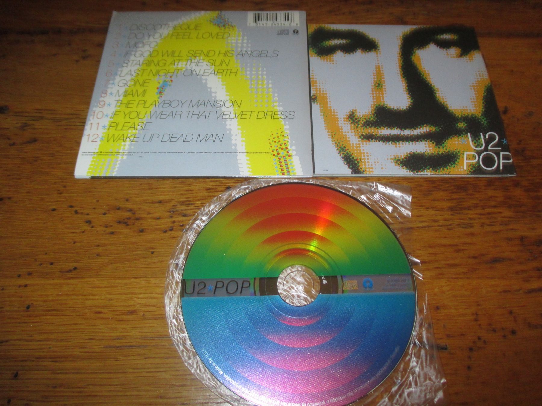 CD: U2 Pop CD (mini LP) – Usato da Monthey venduto da blackcat45 1