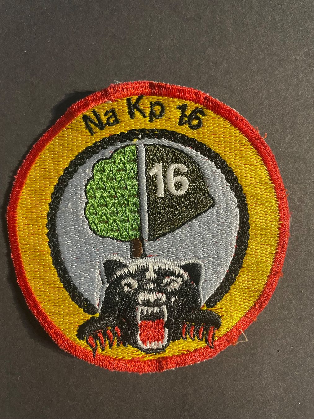 Schweizer Armee Plaketten & Abzeichen: Badge Na Kp 16 – Gebraucht aus Wila von Lokelo