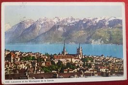 Lausanne et les Montagnes de la Savoie 1930
