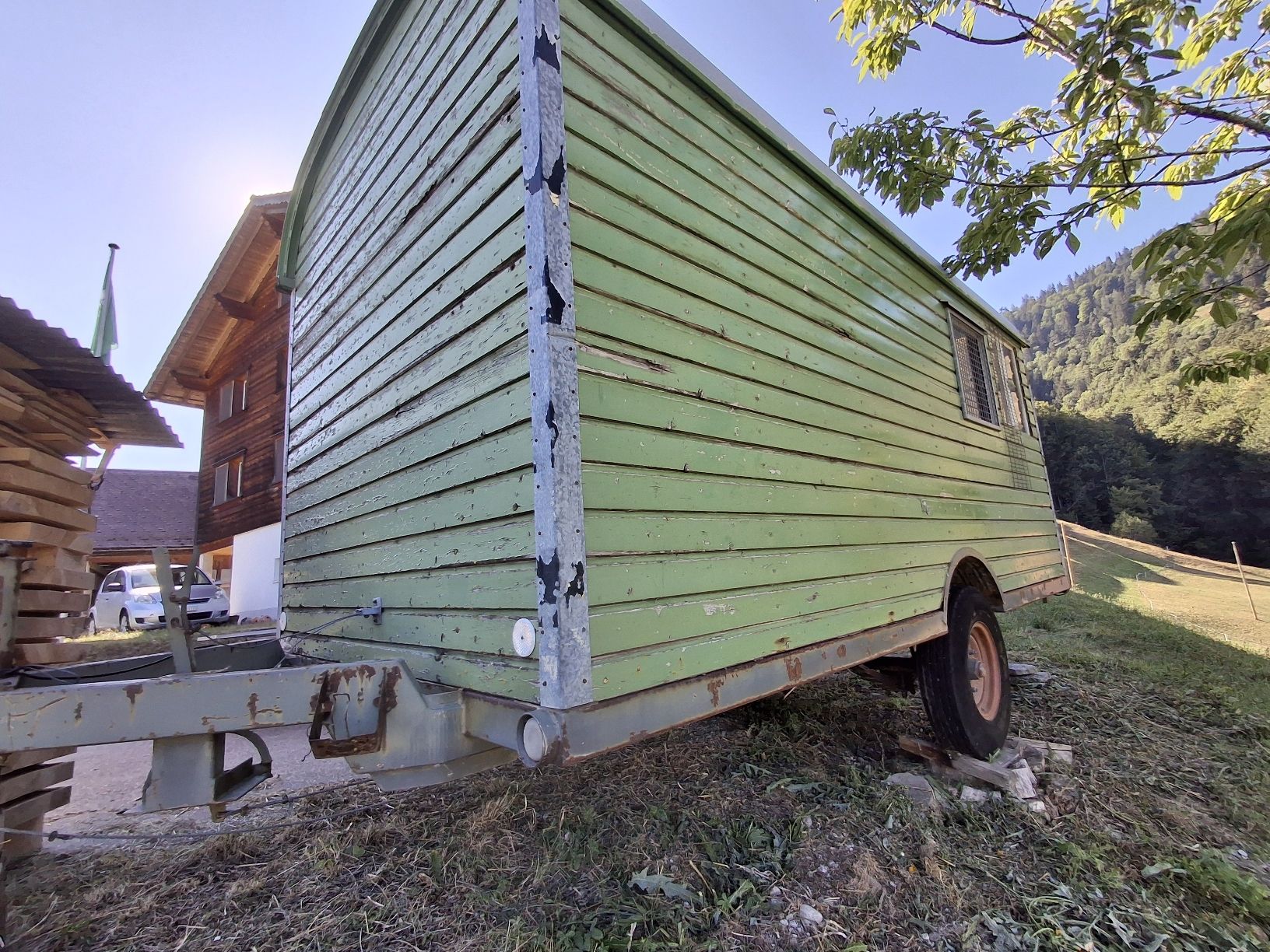 Remorques: Bauwagen Kleintierstall Tinyhaus – D'occasion à Libingen par Cm81 3