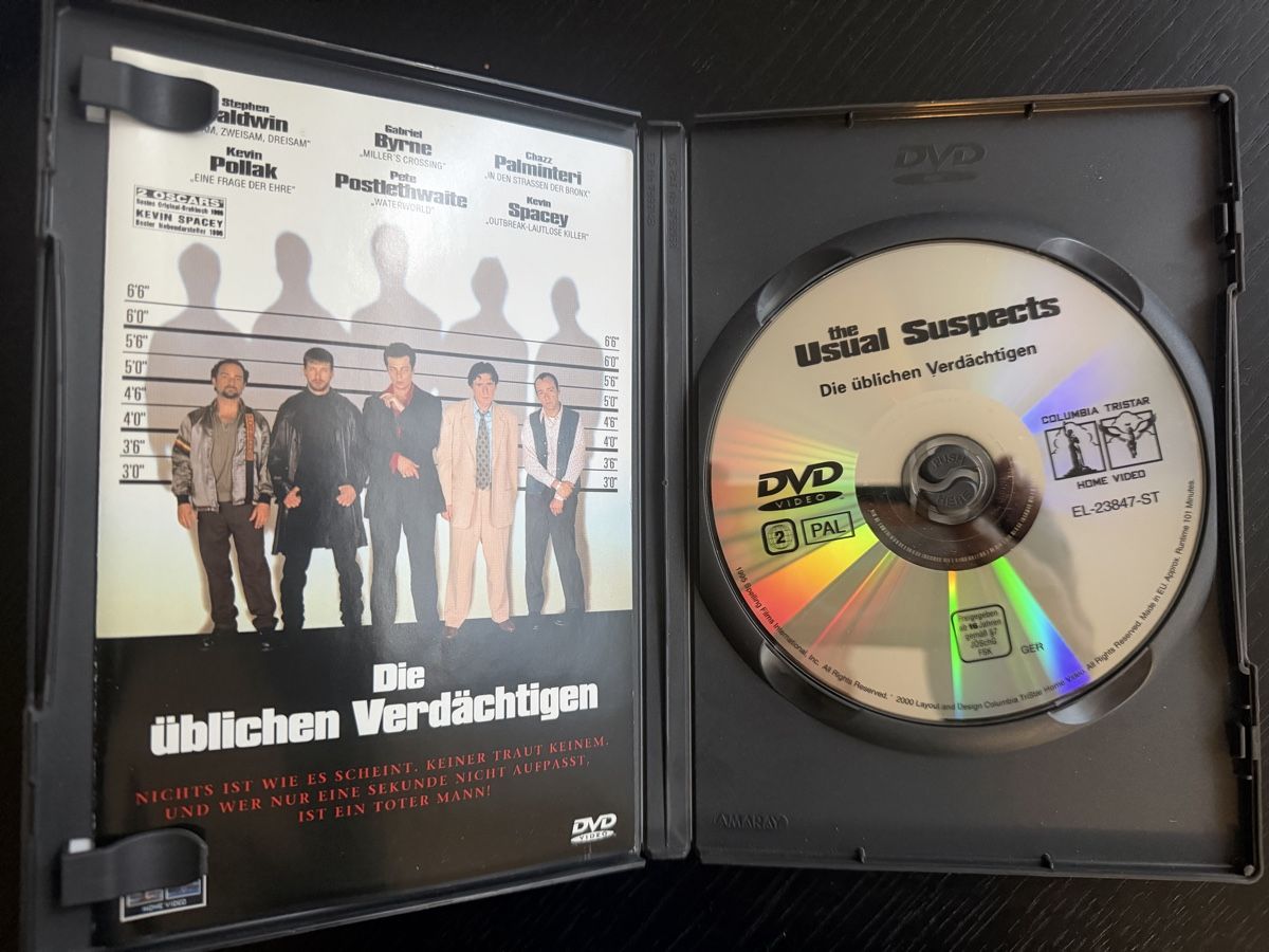 Tutti i DVDs: Die Ueblichen Verdaechtigen guter Zustand – Nuovo (secondo la descrizione) da Lausen venduto da EisAmStiel94 2