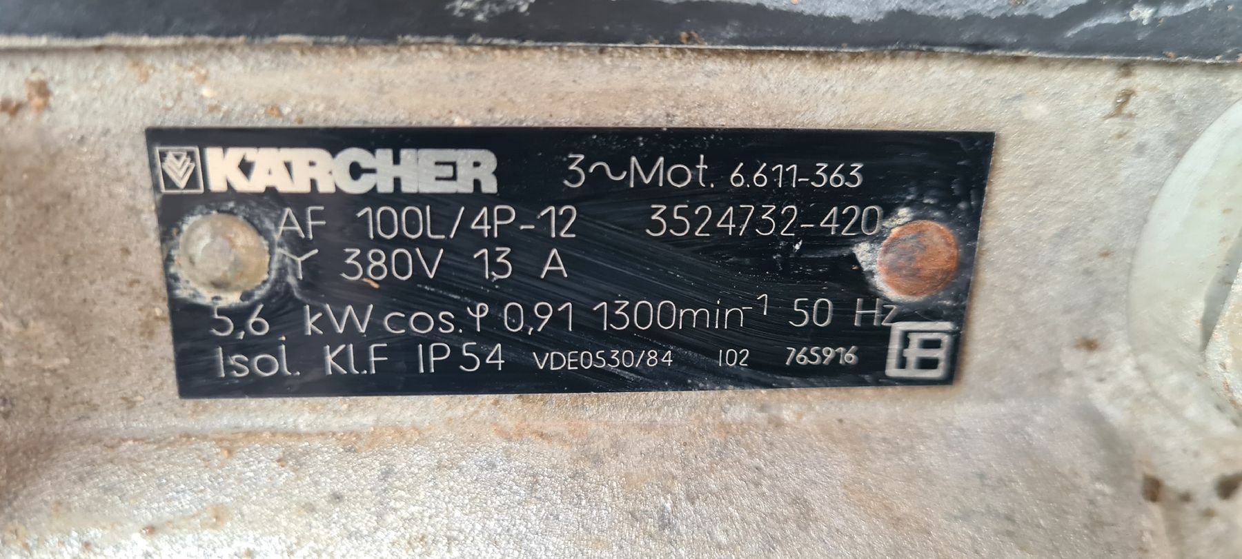 Kärcher Idropulitrici ad alta pressione: Kärcher AF 100L/4P-12 – Difettoso da Heitenried venduto da audi1997 1