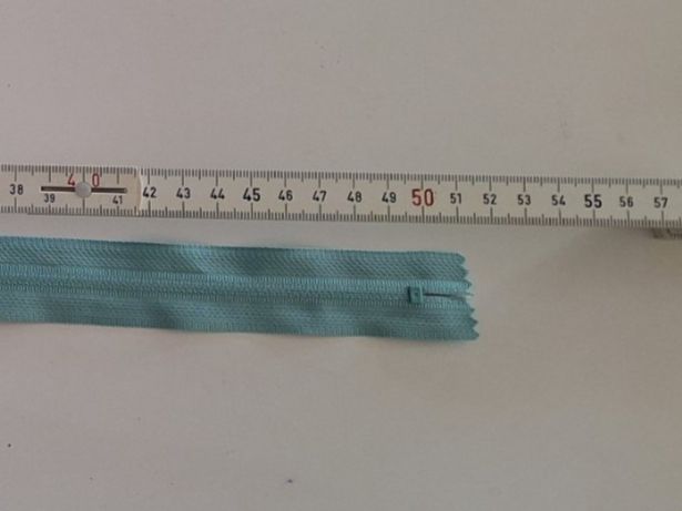 Tessuti: Reisverschluss 50cm türkis – Usato da Wetzikon ZH venduto da NaWetzi 1