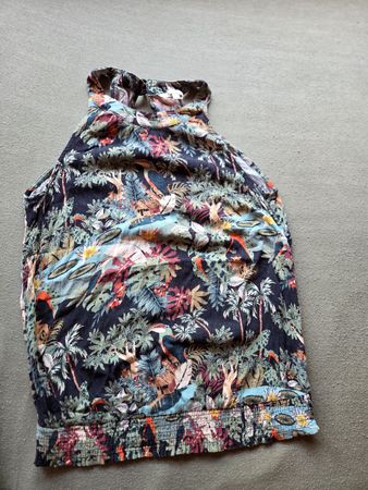 Haut Tops exotique d'été pour femme, style tropical