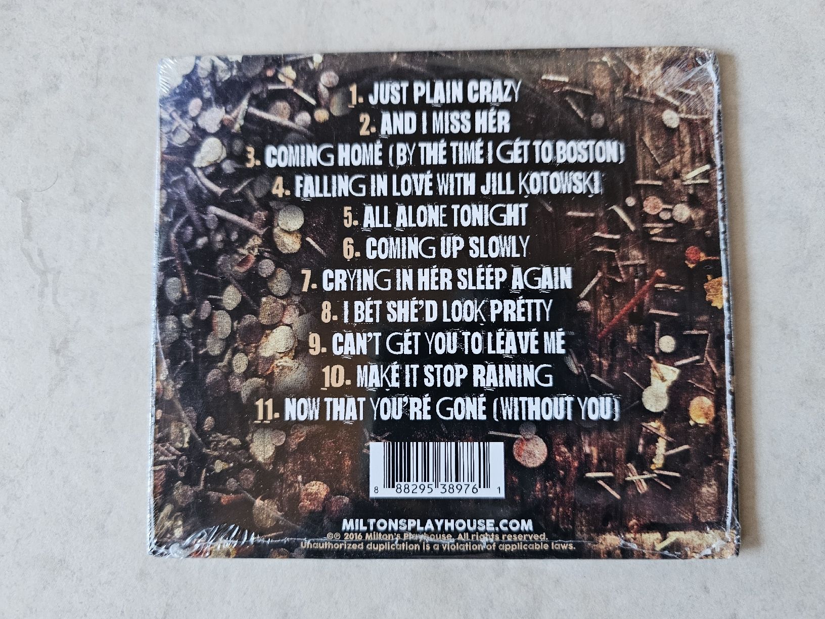 CD: Joshua Milton  -  Just Plain Crazy / Fabrikneu – Nuovo e nell'imballaggio originale da Schneisingen venduto da backstore24 1