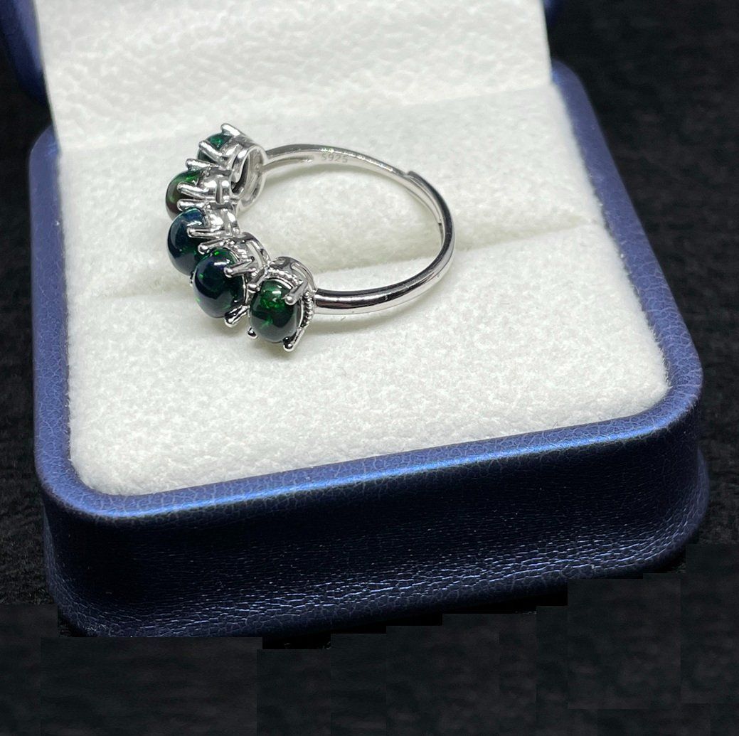 Ringe: Australischer Opal Ring, Silber Gr. 59, verstellbar – Neu (gemäss Beschreibung) aus Thun von Creative-Art-Tess 3
