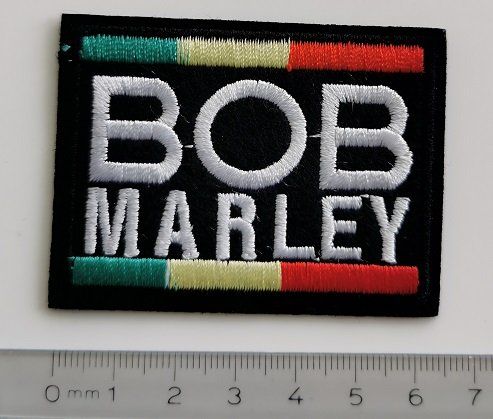 Patches: Bob Marley - Aufnäher (neu) – Neu und originalverpackt aus Wilen b. Wollerau von morethanmusic