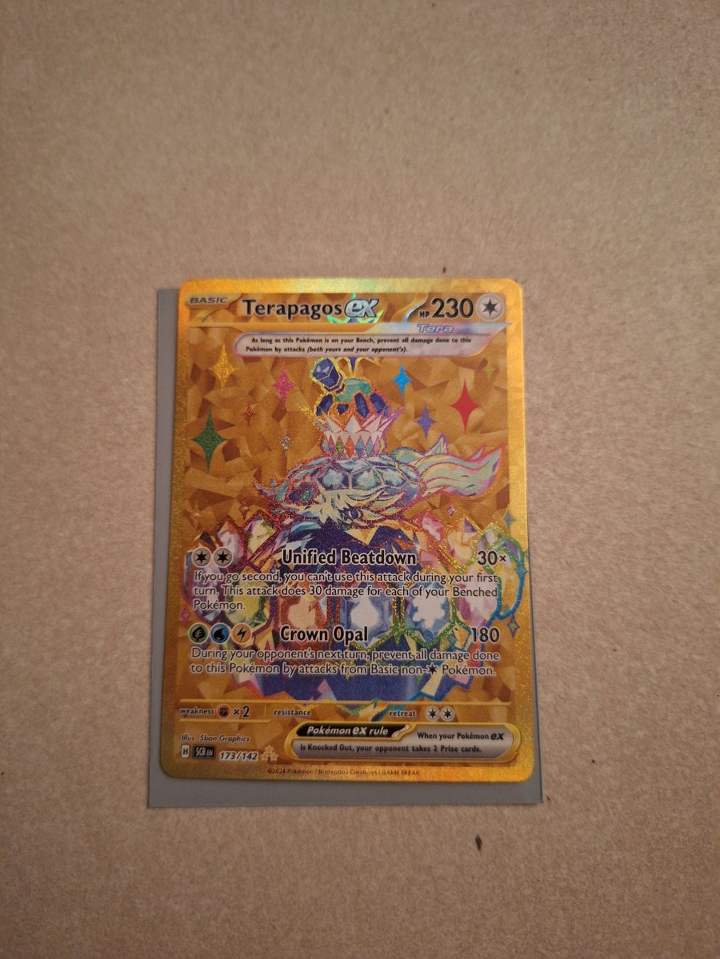 Pokémon Sammelbilder & Trading cards: gold terapaos ex – Gebraucht aus Thunstetten von carolin03