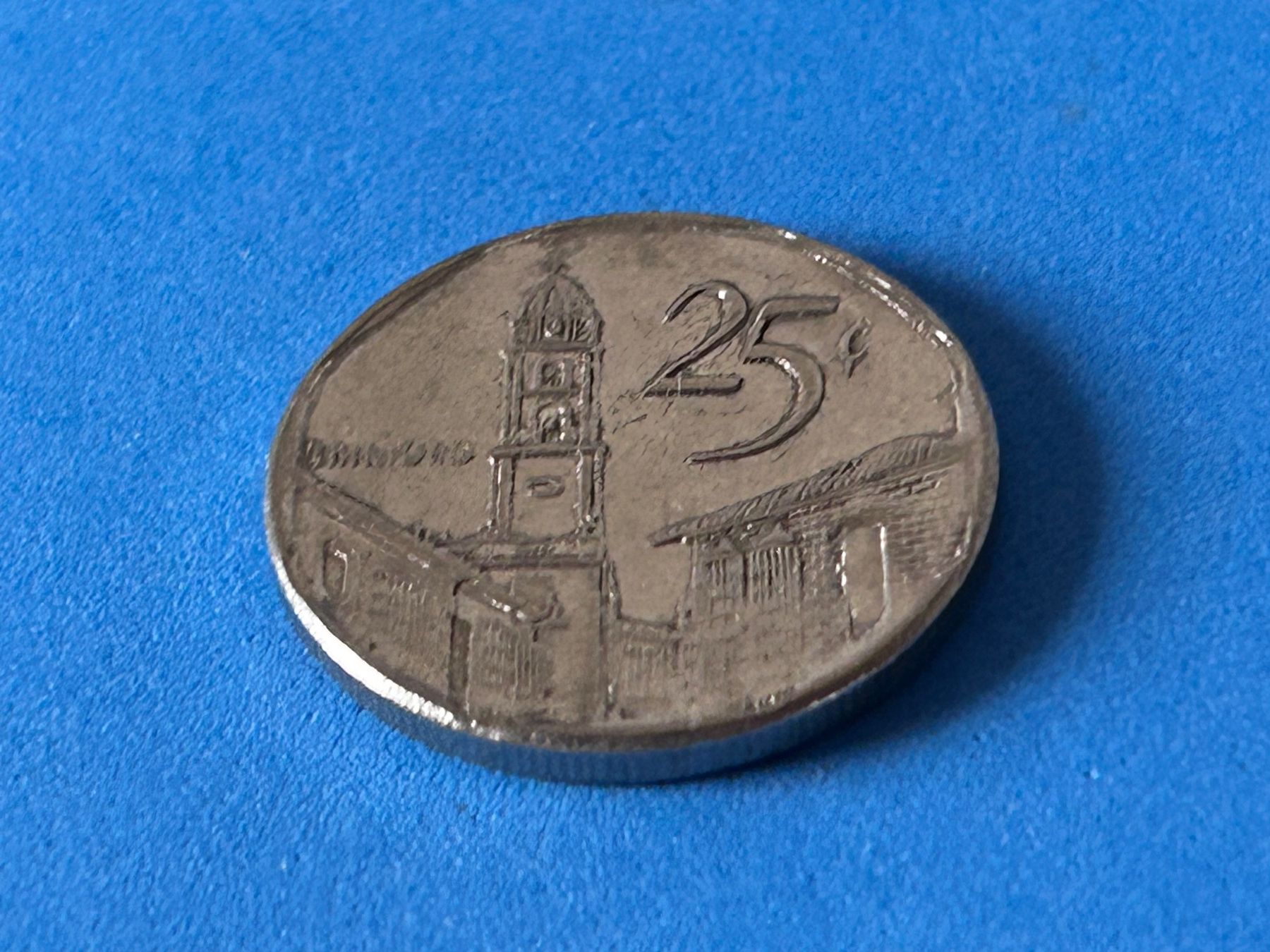 Tutti le monete: Cuba - 25 Centavos 2003 – Usato da Corcelles NE venduto da AJKader 2
