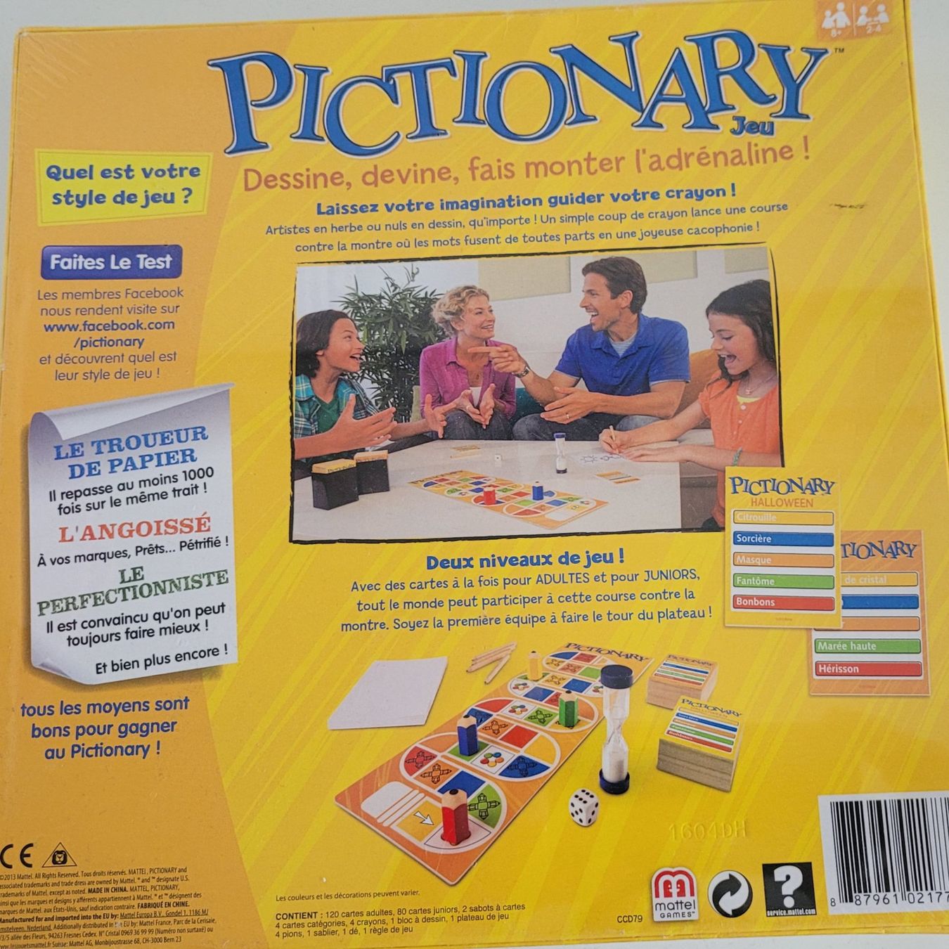 Mattel Jeux: Pictionary Mattel – Neuf avec emballage d'origine à Orpund par sissi67 1