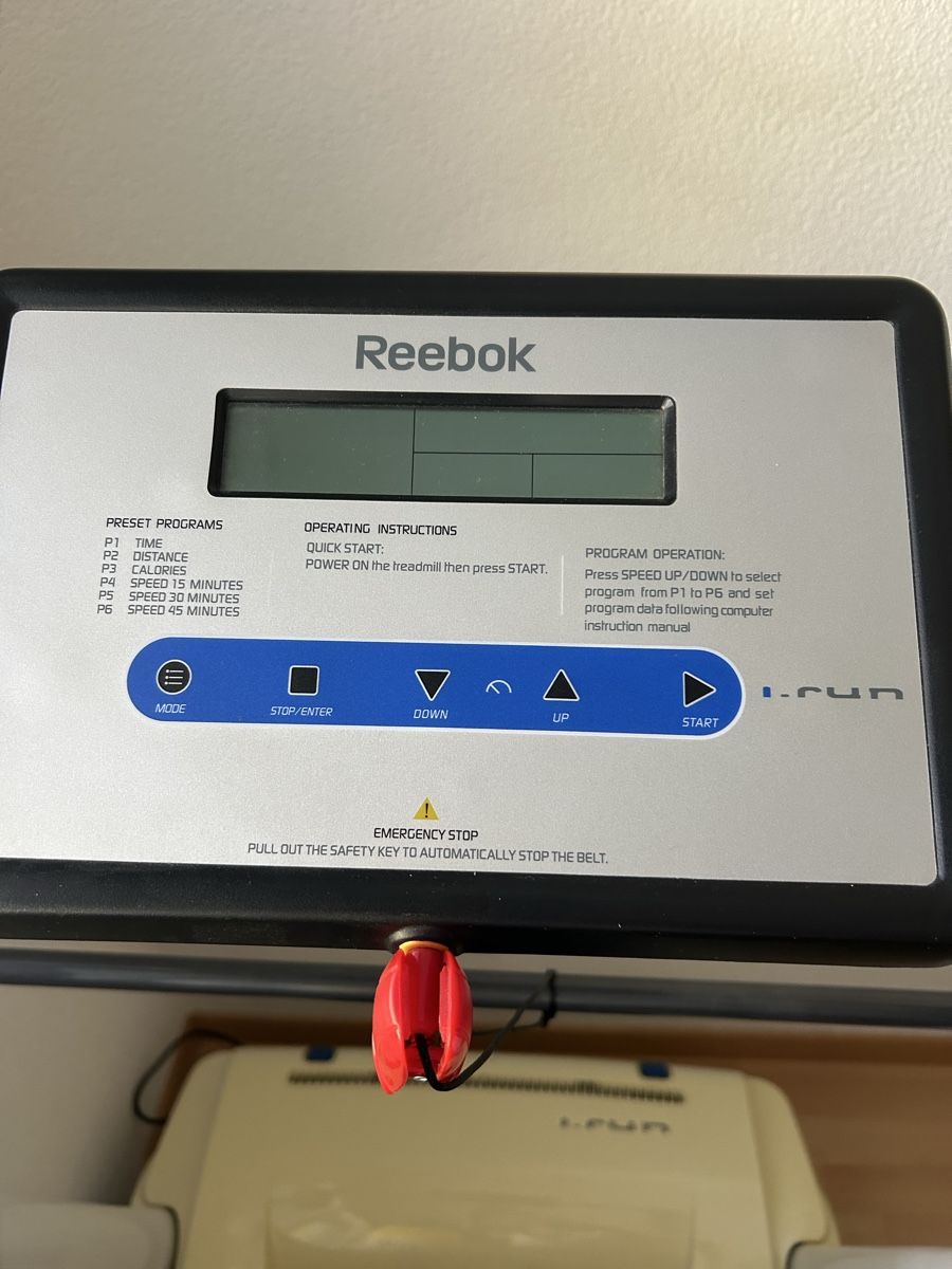 Reebok Hometrainer: Laufband Reebok Pure I-run – Usato da Pfäffikon SZ venduto da jcg_9ncl 2