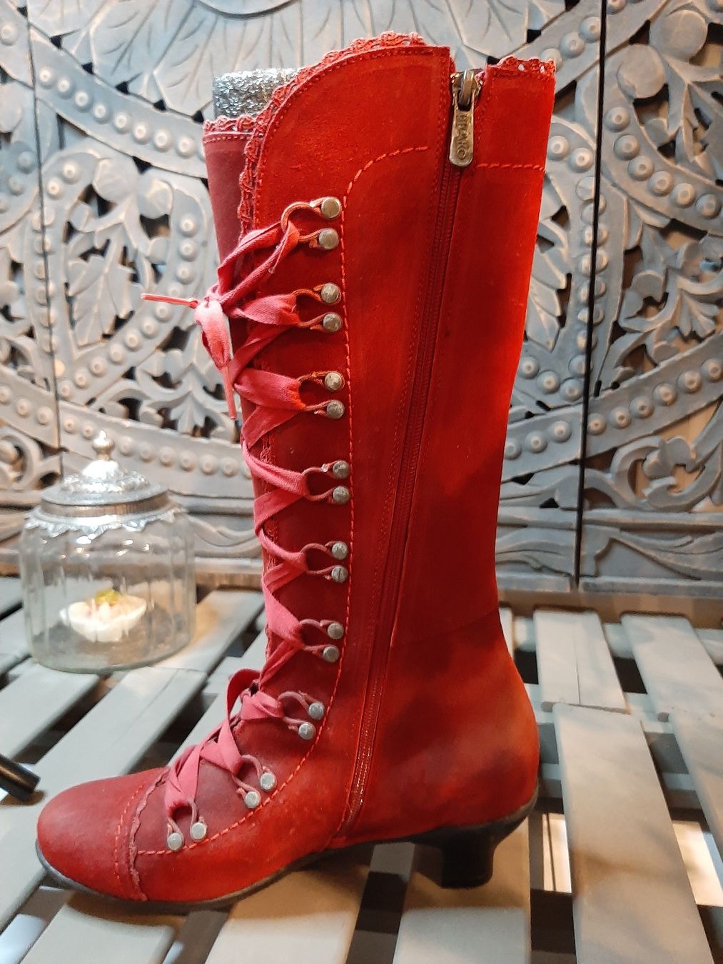 Scarpe da donna: wunderschöne BRAKO Stiefel rot 38 – Nuovo (secondo la descrizione) da Bern venduto da Preloved.Nile.4.Sale 6