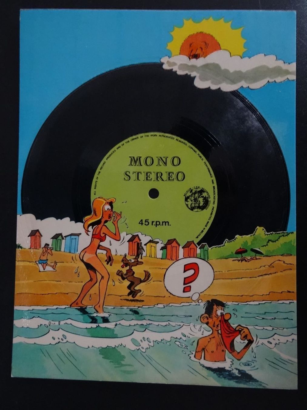 Dischi in vinile: Postkarten Schallplatte 45 Touren – Nuovo (secondo la descrizione) da Lupfig venduto da Hubi64