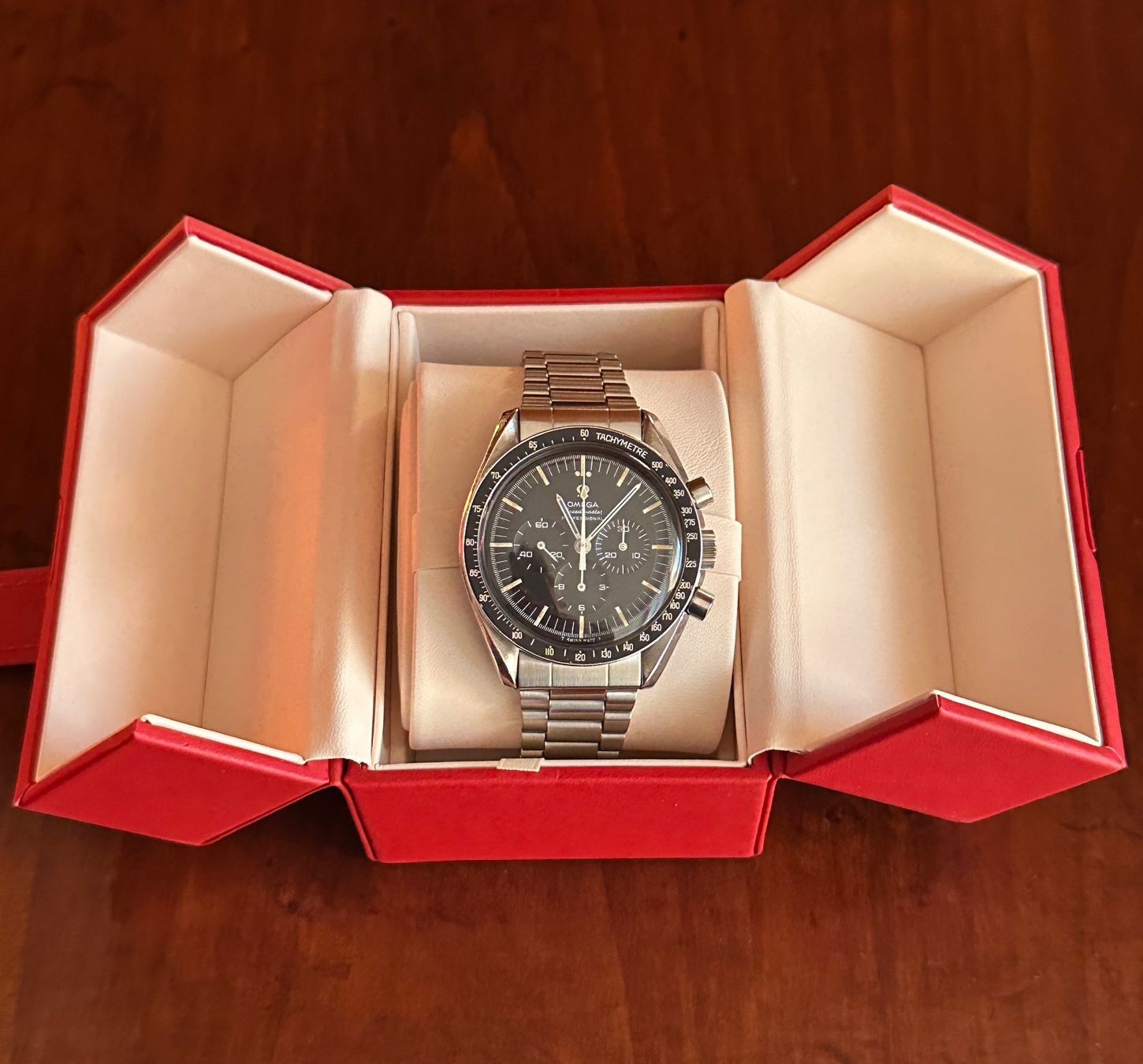 Omega Orologi: Omega Speedmaster Ref. 145.012 (Pre-Moon, Kaliber 321) – Usato da Nussbaumen AG venduto da Owert