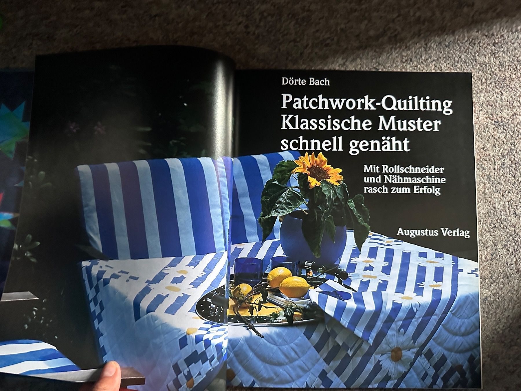 Libri: Quilten & Patchwork klassische Muster schnell genäht 80 sei – Usato da Buchs SG venduto da Billikatze5 1