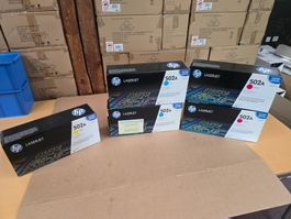 Posten neuer HP-Laserjet 502A Toner ab 1.-