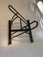 Fahrradständer schwarz Metall gebraucht 2er