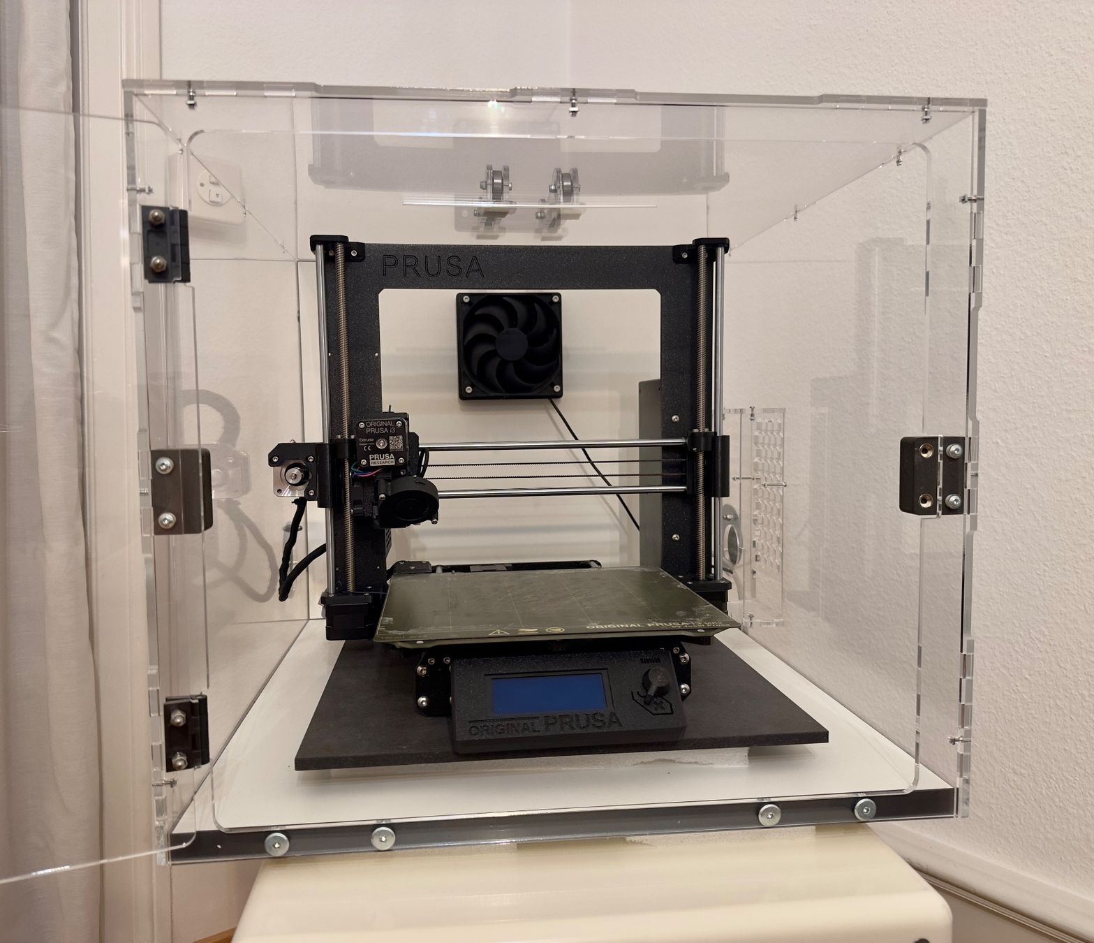 Prusa Imprimante 3D: ORIGINAL PRUSA i3 MK3S - 3D-Printer - mit Gehäuse und Filter – D'occasion à Basel par sstube91 1