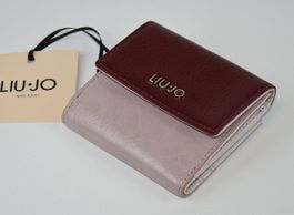 LIU JO Milano Portemonnaie /weinrot, rosa/10x10x3/Neu